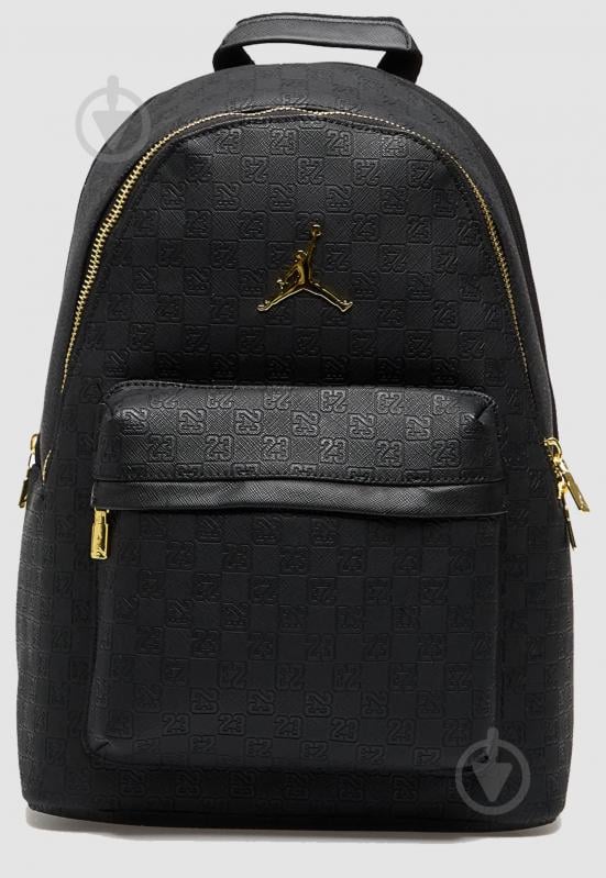 Рюкзак Jordan Jam Monogram MA0986-K5X 20 л чорний - фото 1 Рюкзак Jordan Jam Monogram MA0986-K5X 20 л чорний - фото 1
