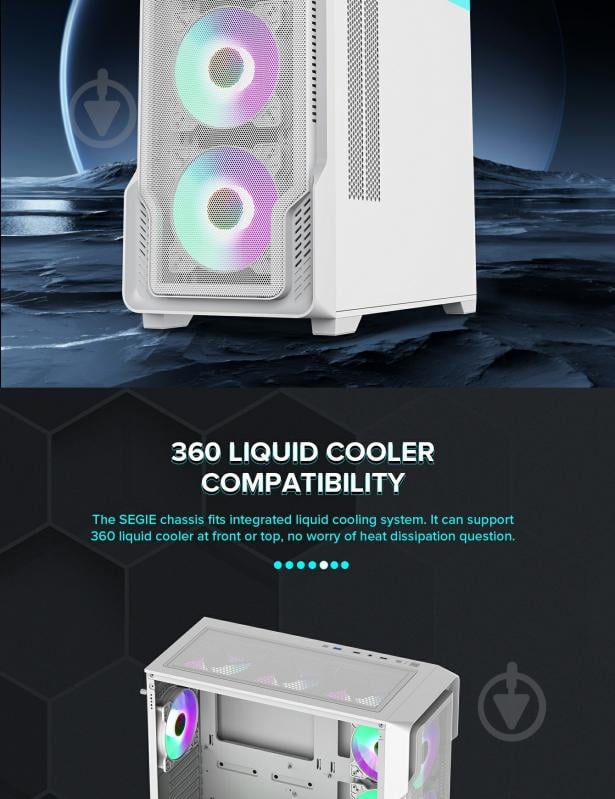 Корпус GameMax без БЖ Siege WT - фото 16 Корпус GameMax без БЖ Siege WT - фото 16