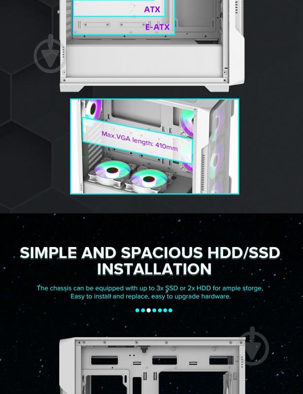 Корпус GameMax без БЖ Siege WT - фото 24 Корпус GameMax без БЖ Siege WT - фото 24