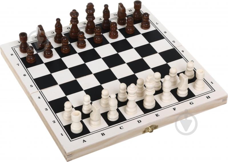 Игра настольная PIXIE 3в1 шахматы, нарды, шашки GT1025 - фото 1