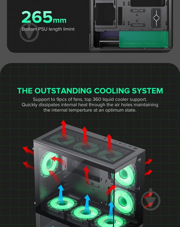 Корпус GameMax Vista MB - фото 10