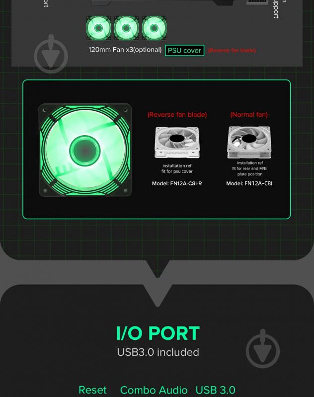 Корпус GameMax Vista MB - фото 8