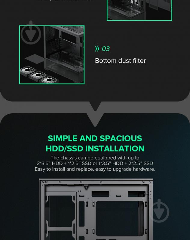 Корпус GameMax Vista MB - фото 4