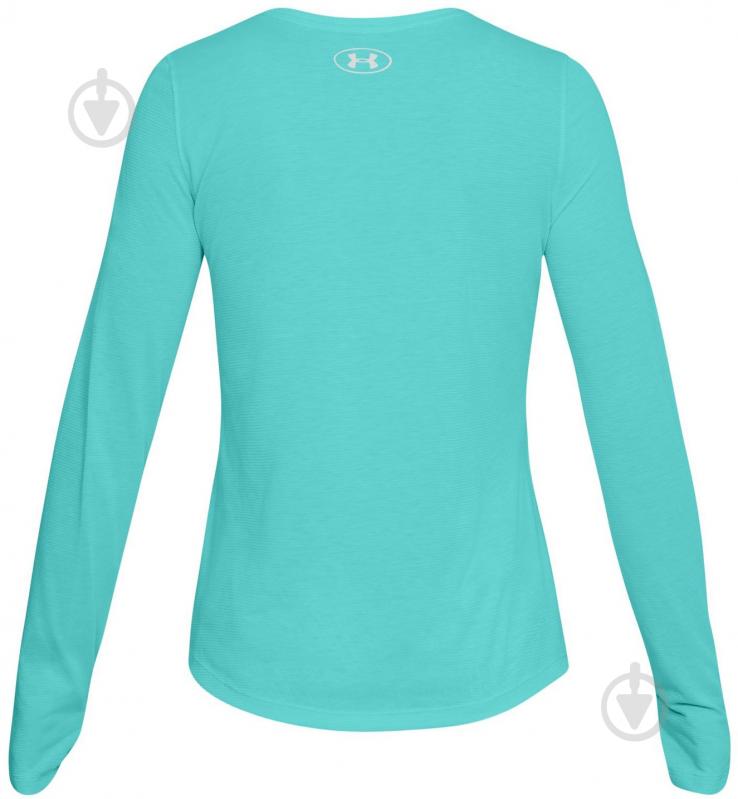 Футболка жіноча Under Armour Streaker LS 1271534-425 р.L бірюзовий - фото 3