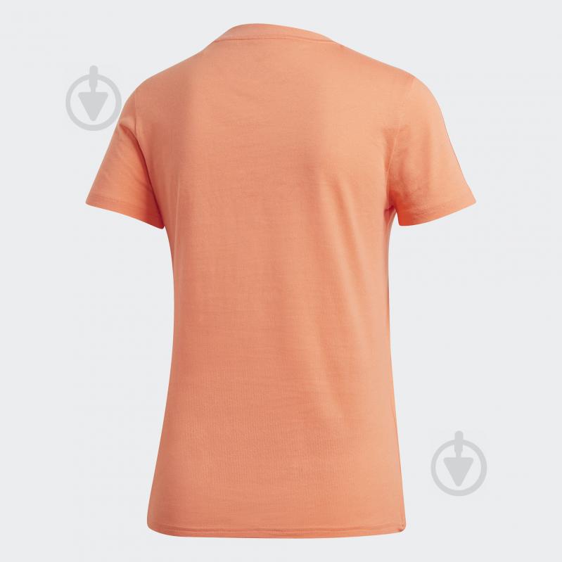 Футболка Adidas W E 3S SLIM TEE EI0764 р.XS коралловый - фото 2