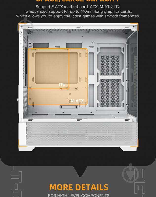 Корпус GameMax Vista MW - фото 10
