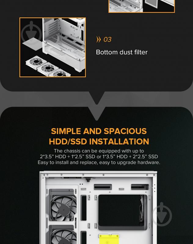 Корпус GameMax Vista MW - фото 3