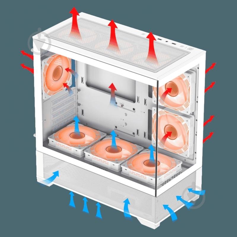 Корпус GameMax Vista MW - фото 16