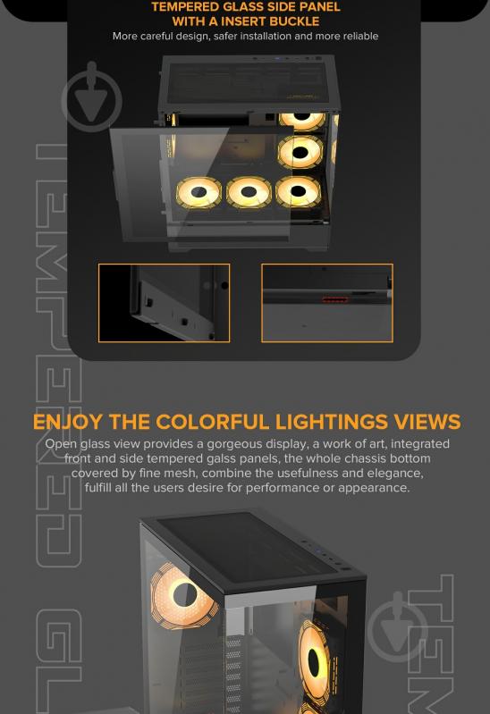 Корпус GameMax Vista AB - фото 13 Корпус GameMax Vista AB - фото 13