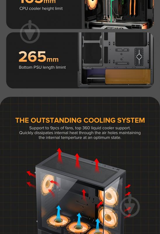 Корпус GameMax Vista AB - фото 7 Корпус GameMax Vista AB - фото 7