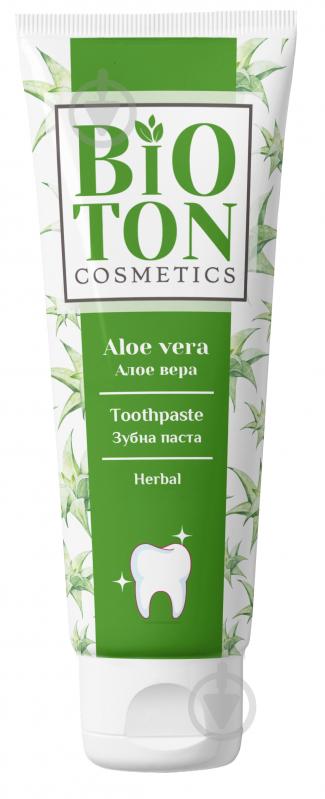 Зубная паста Bioton Herbal Алое вера 100 мл - фото 1