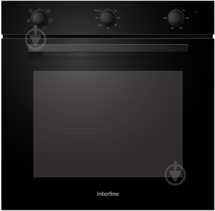 ВИТРИНА! Духовой шкаф Interline OEG 360 MCS BB - фото 1