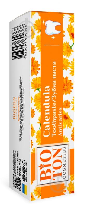 Зубная паста Bioton Anticaries Календула 100 мл - фото 2