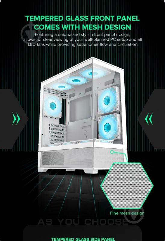 Корпус GameMax Vista AW - фото 25 Корпус GameMax Vista AW - фото 25