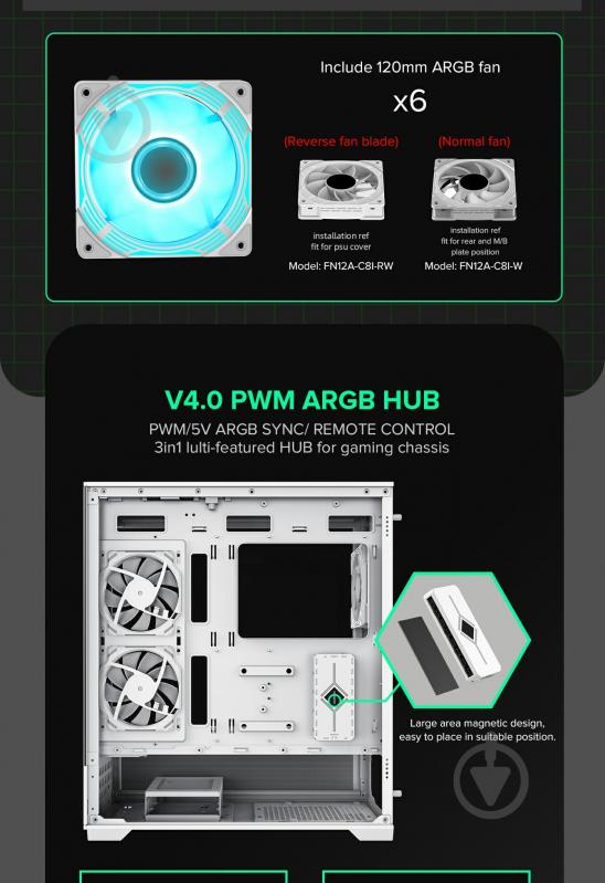 Корпус GameMax Vista AW - фото 18 Корпус GameMax Vista AW - фото 18