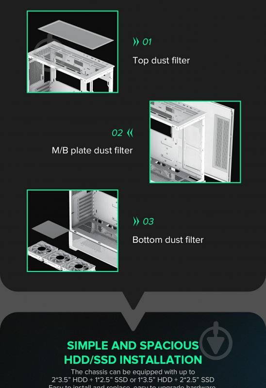 Корпус GameMax Vista AW - фото 14 Корпус GameMax Vista AW - фото 14