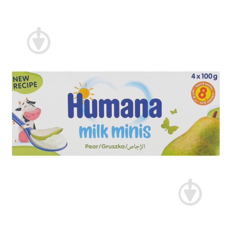 Кисломолочный продукт Humana с грушей для детей от 8 месяцев 400 г - фото 8