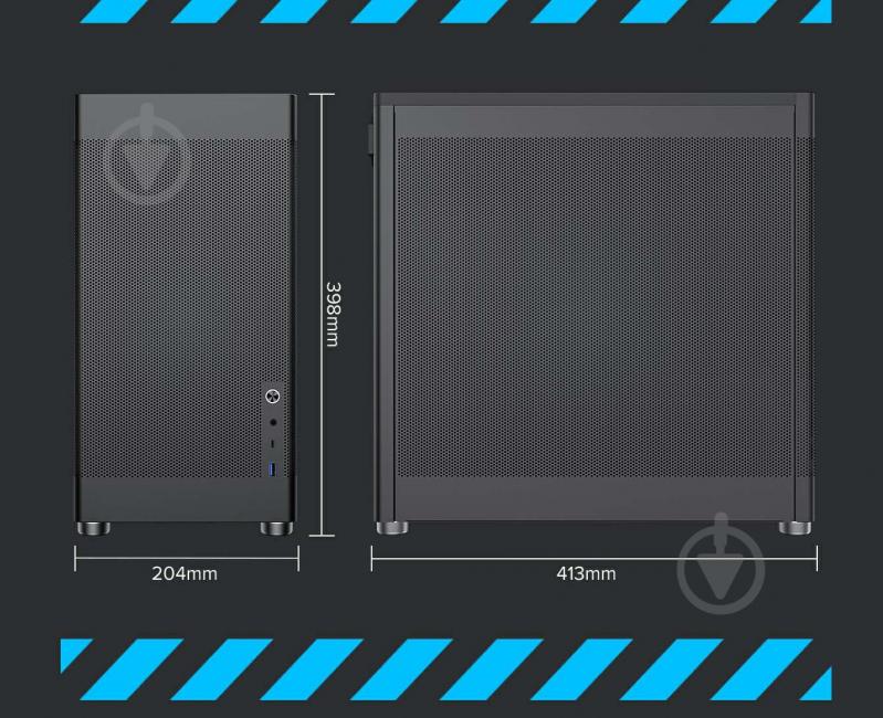 Корпус GameMax без БЖ MeshBox PRO BK - фото 12