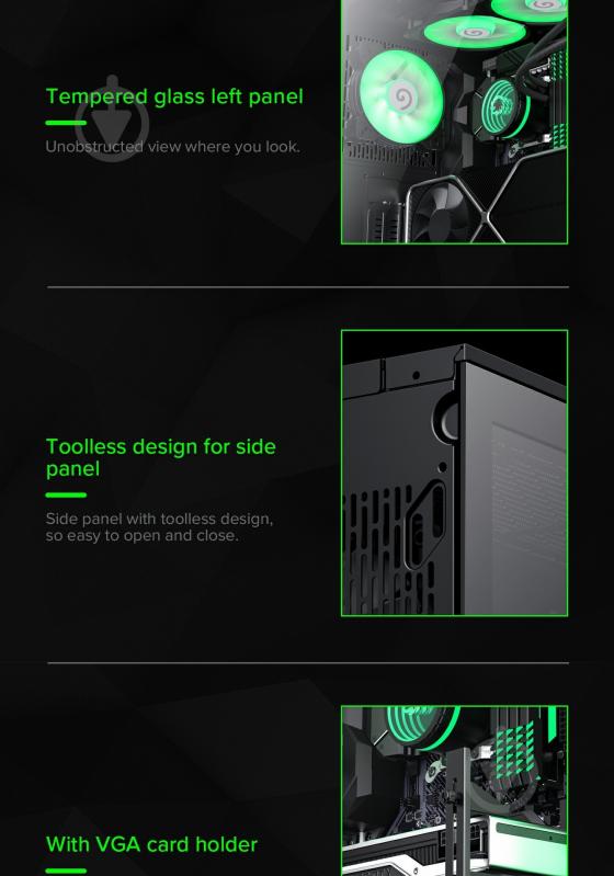 Корпус GameMax без БП Leader - фото 23