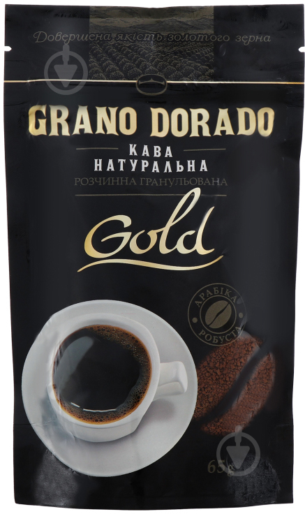 Кофе растворимый Grano Dorado гранулированный Gold д/п 65 г - фото 1