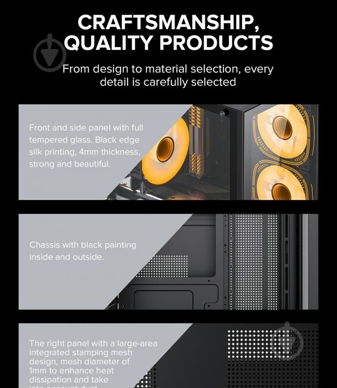 Корпус GameMax без БП Infinity Mini Black - фото 18 Корпус GameMax без БП Infinity Mini Black - фото 18