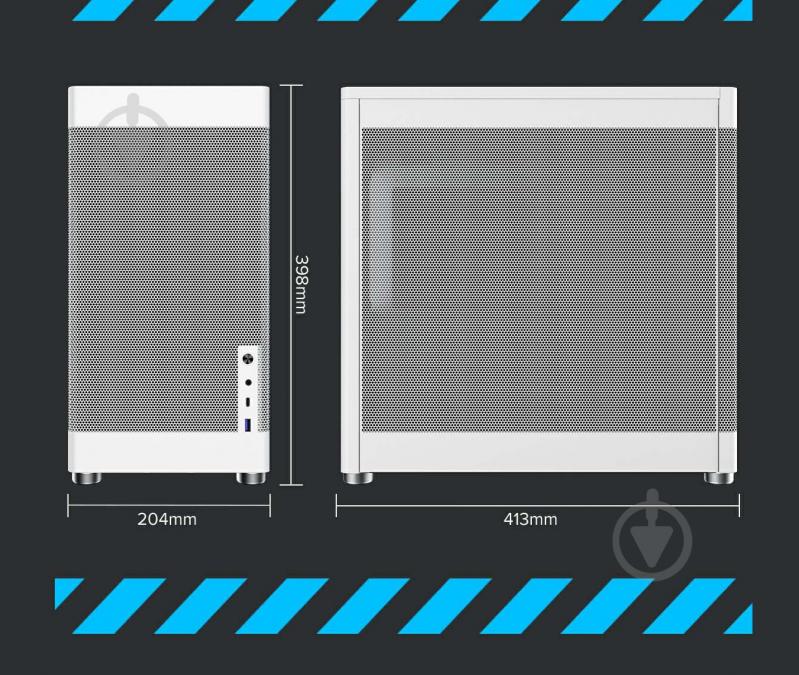 Корпус GameMax без БП MeshBox PRO WT - фото 12