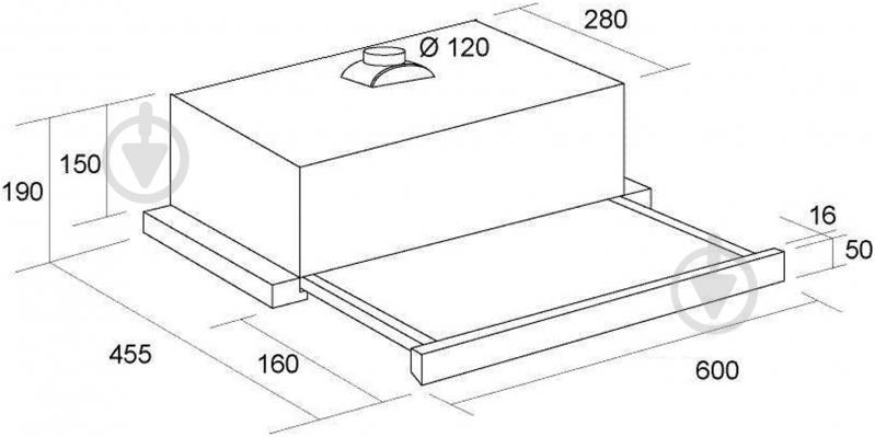 ВИТРИНА! Вытяжка Pyramida TL 60 INOX/N - фото 7 ВИТРИНА! Вытяжка Pyramida TL 60 INOX/N - фото 7