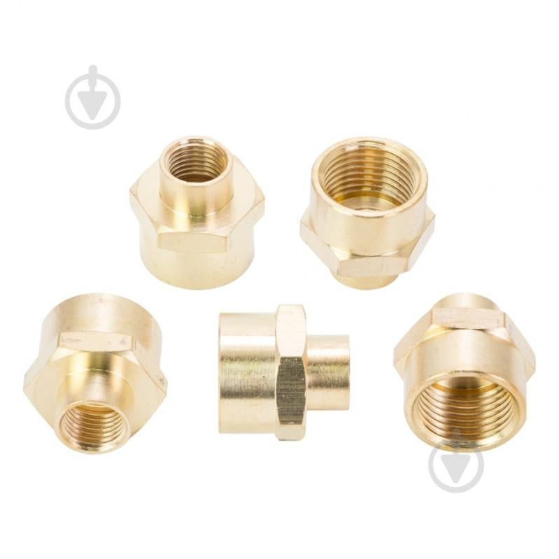 Соединитель Sigma FT ¼ × ½ (латунь) 7025141 - фото 2 Соединитель Sigma FT ¼ × ½ (латунь) 7025141 - фото 2