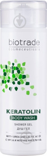 Гель для душу Biotrade Keratolin з сечовиною для сухої та чутливої шкіри 200 мл - фото 1