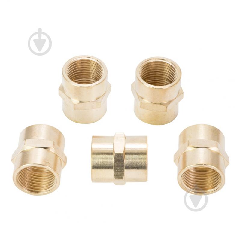 Соединитель Sigma FT ½ × ½ (латунь) 7025131 - фото 2 Соединитель Sigma FT ½ × ½ (латунь) 7025131 - фото 2