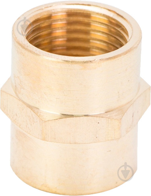 Соединитель Sigma FT ½ × ½ (латунь) 7025131 - фото 1 Соединитель Sigma FT ½ × ½ (латунь) 7025131 - фото 1