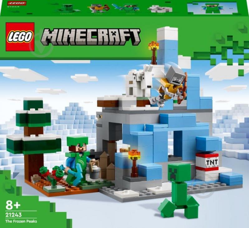 Конструктор LEGO Minecraft Замерзлі верхівки 21243 - фото 1