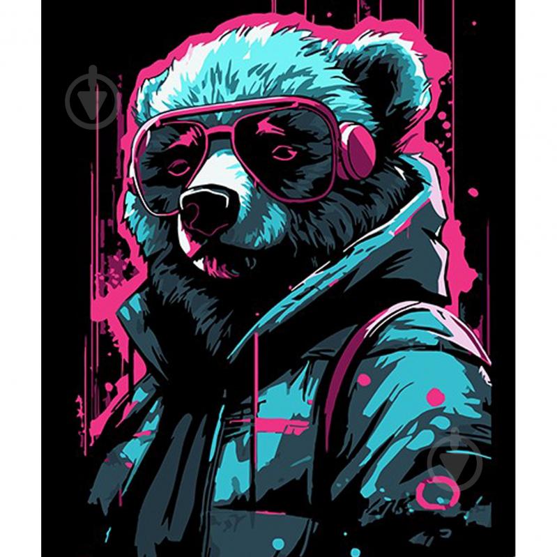 Набір для розпису за номерами Strateg на чорному фоні в асортименті 30х30 см - фото 4 Набір для розпису за номерами Strateg на чорному фоні в асортименті 30х30 см - фото 4