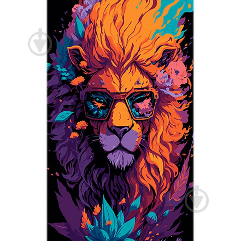 Набір для розпису за номерами Strateg на чорному фоні в асортименті 50х25 см - фото 1 Набір для розпису за номерами Strateg на чорному фоні в асортименті 50х25 см - фото 1