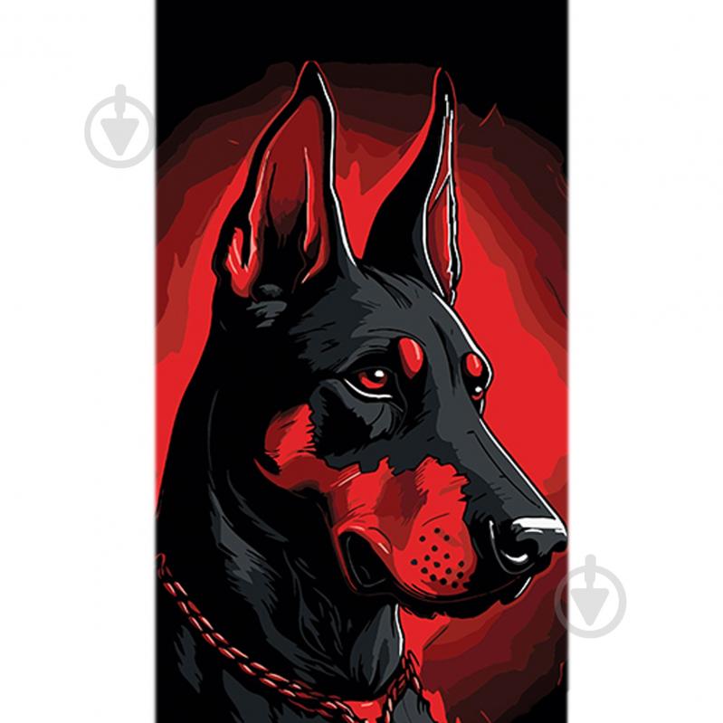 Набір для розпису за номерами Strateg на чорному фоні в асортименті 50х25 см - фото 2 Набір для розпису за номерами Strateg на чорному фоні в асортименті 50х25 см - фото 2