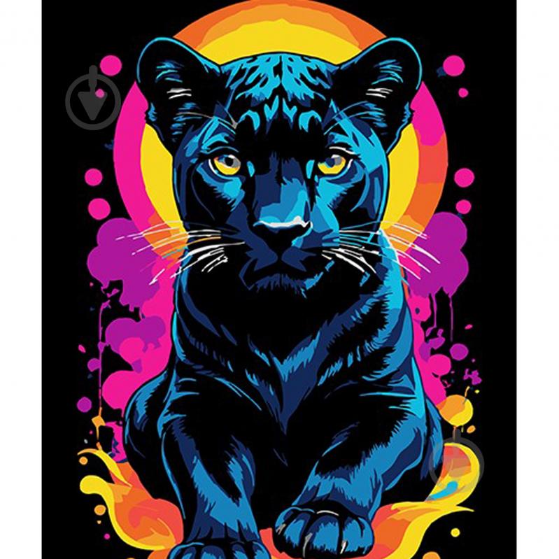 Набір для розпису за номерами Strateg на чорному фоні в асортименті 30х40 см - фото 2 Набір для розпису за номерами Strateg на чорному фоні в асортименті 30х40 см - фото 2