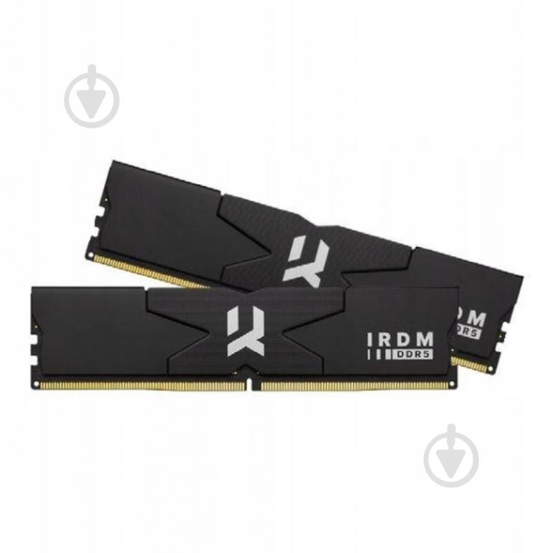 Оперативна пам'ять Goodram 64 GB (2x32GB) 6800 MHz (IR-6800D564L34/64GDC) IRDM Black - фото 2