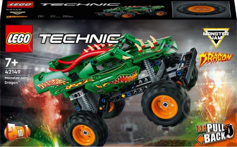 Конструктор LEGO Technic Monster Jam™ Dragon™ 42149 - фото 1