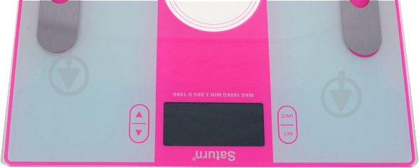 Весы напольные Saturn ST-PS0237 Pink - фото 2