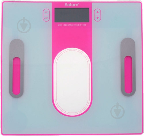 Весы напольные Saturn ST-PS0237 Pink - фото 1