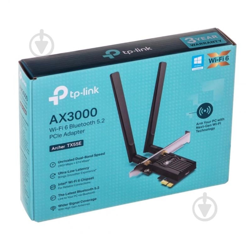 Wi-Fi-адаптер TP-Link PCI-E Archer TX55E - фото 5