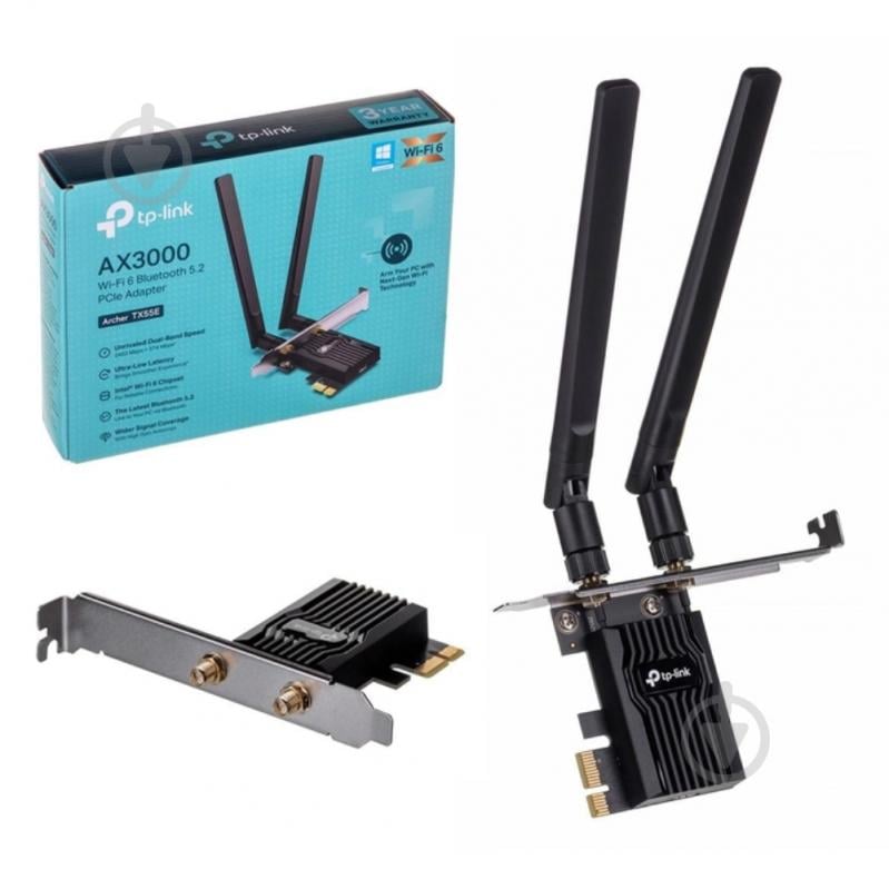 Wi-Fi-адаптер TP-Link PCI-E Archer TX55E - фото 4