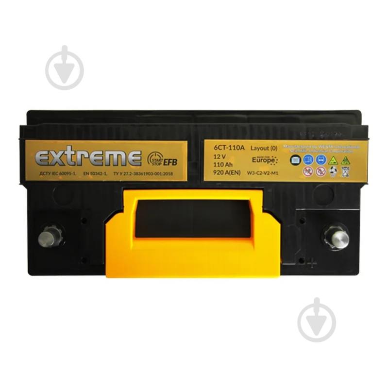 Аккумулятор автомобильный Extreme 110Ah 920A 12V «+» справа (EEFB110) - фото 4