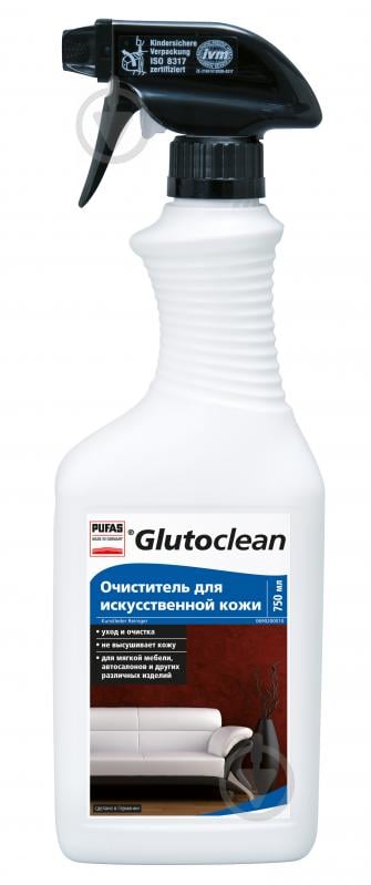 Средство Glutoclean для очистки изделий из искуственной кожи 0,75 л - фото 1