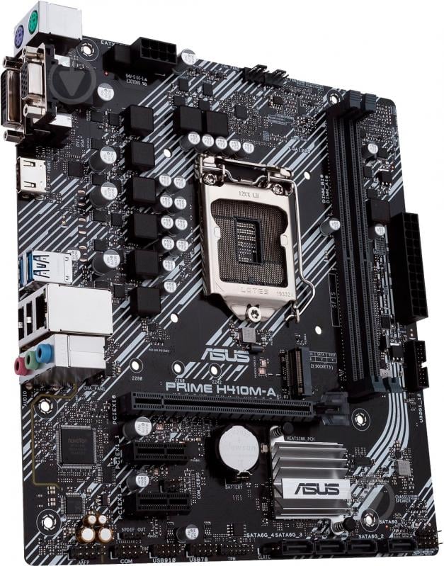 Материнская плата Asus PRIME H410M-A/CSM (Socket 1200, micro ATX) - фото 4