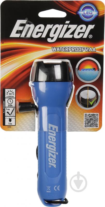 Фонарь Energizer 639727 ENR Waterproof синий - фото 2