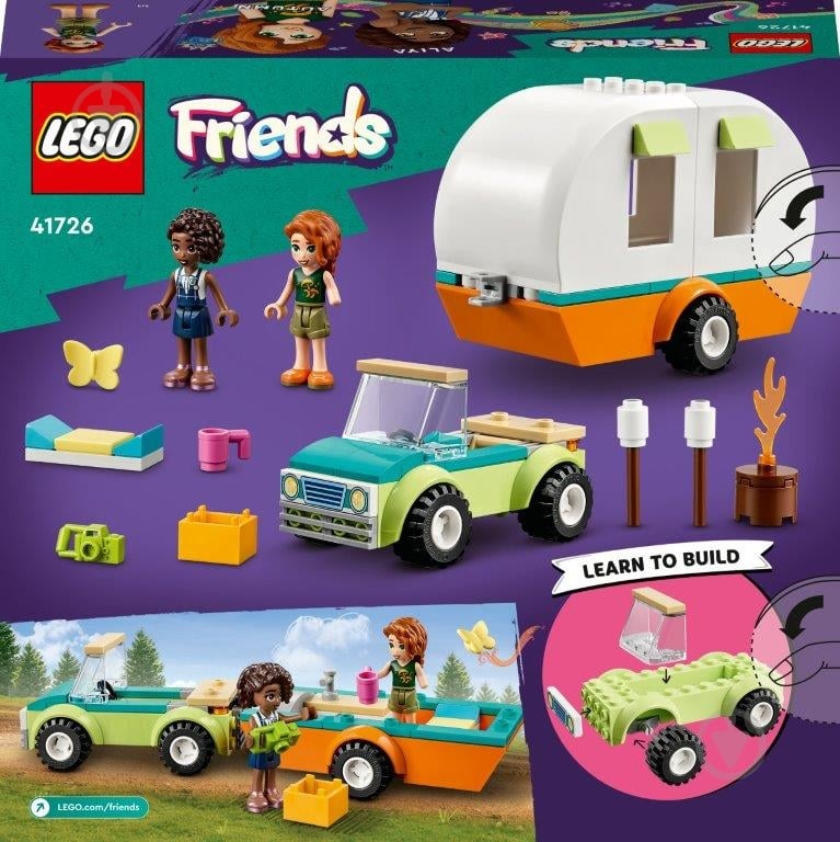 Конструктор LEGO Friends Відпустка на природі 41726 - фото 2