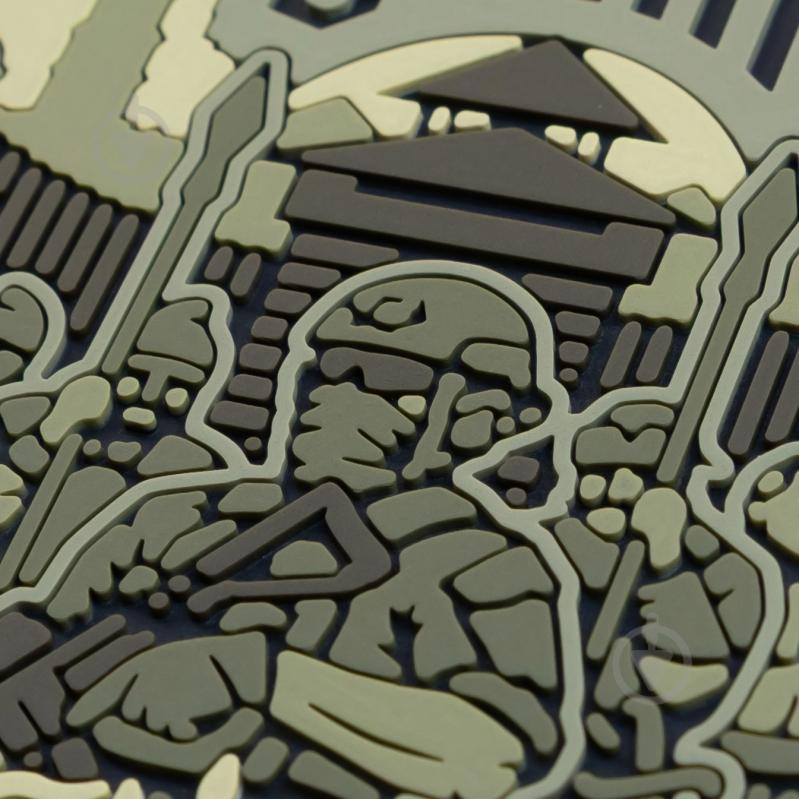 Шеврон-патч Brand Element ПВХ "Сумы" олива - фото 2