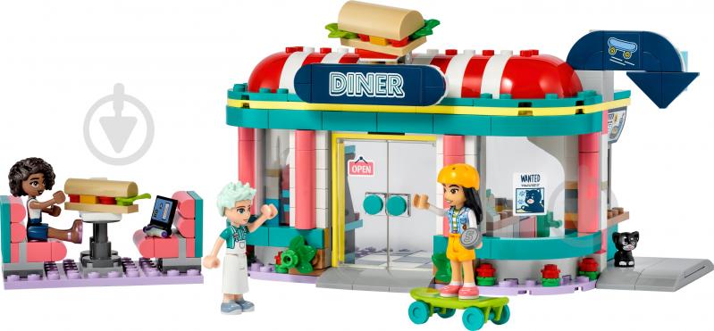 Конструктор LEGO Friends Хартлейк Сіті: ресторанчик в центрі міста 41728 - фото 3