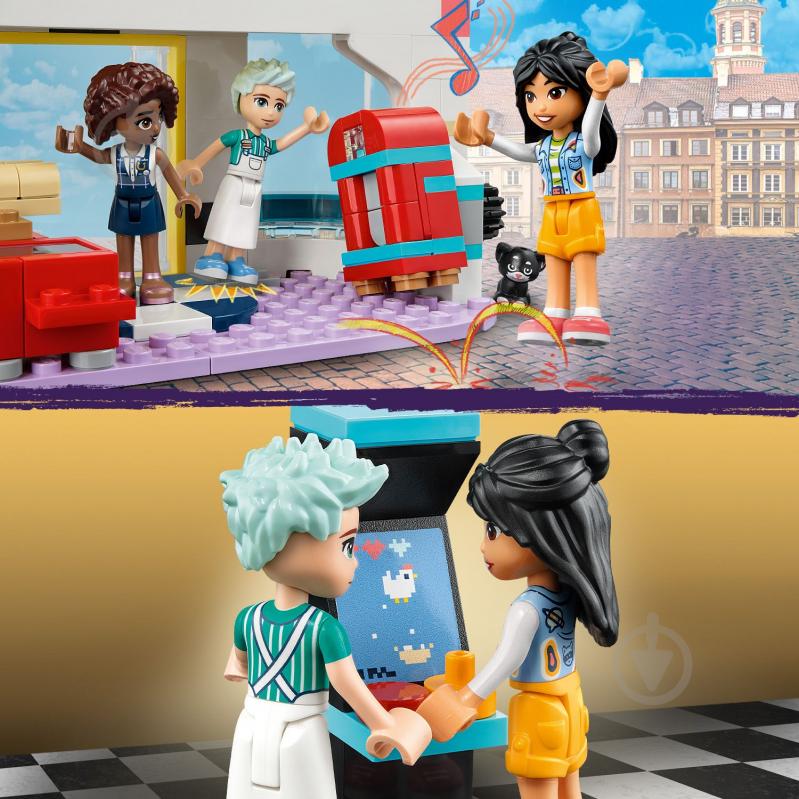 Конструктор LEGO Friends Хартлейк Сіті: ресторанчик в центрі міста 41728 - фото 9